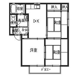 ディアス鵤の物件間取画像